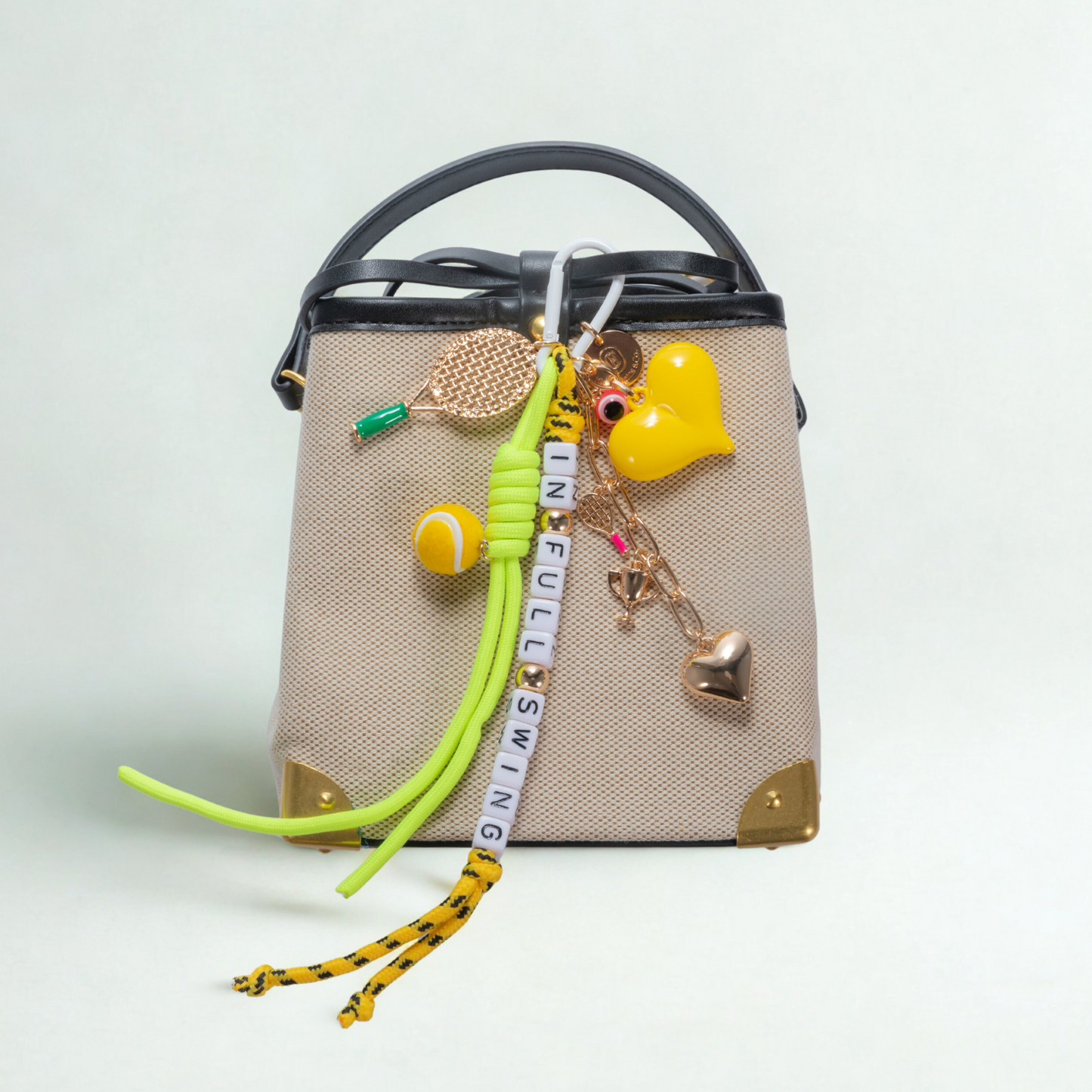 Golden Rally Bag Charm