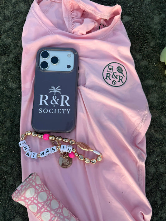 BloqUV x Racks & Raquets Pink Pullover
