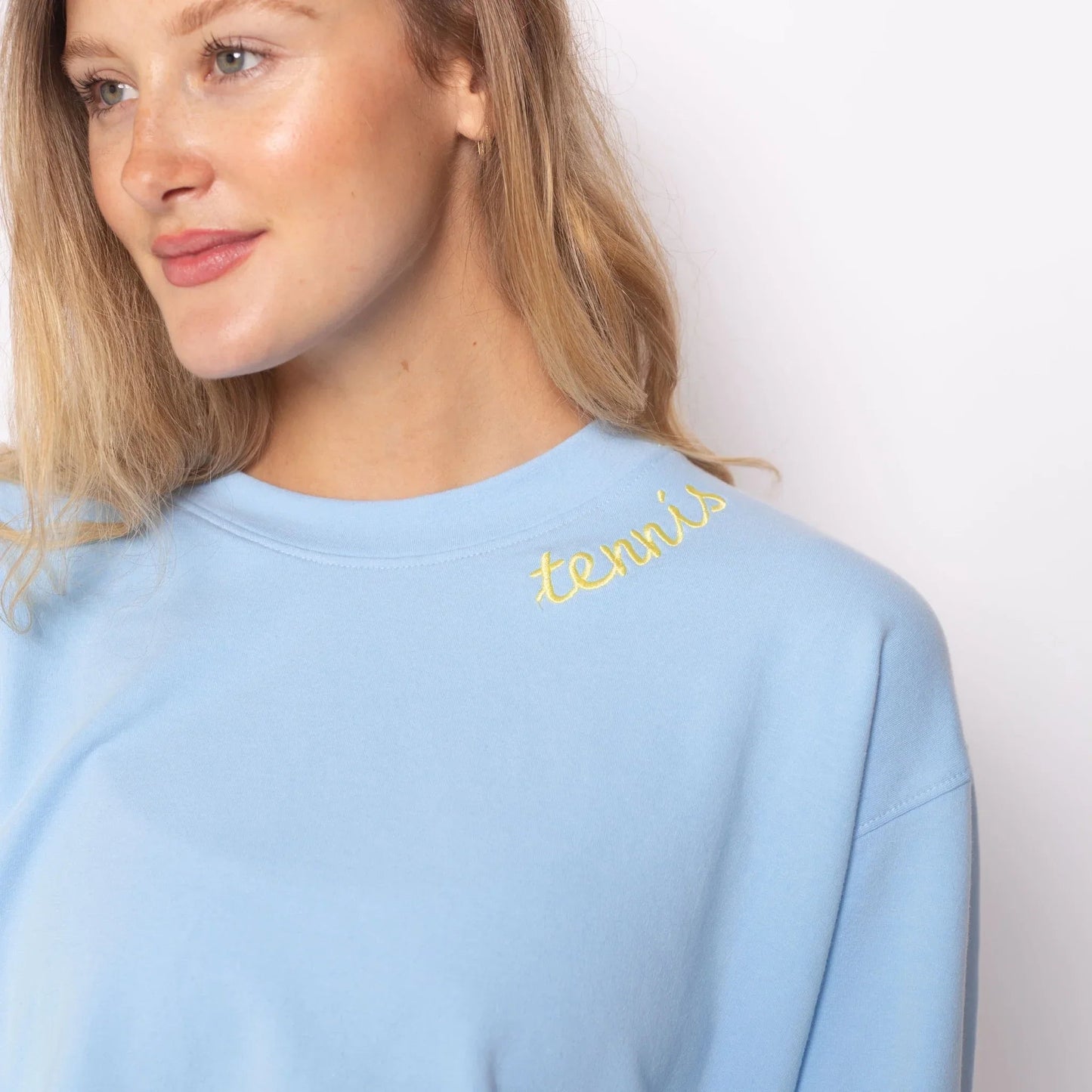 Tennis patches sweatshirt