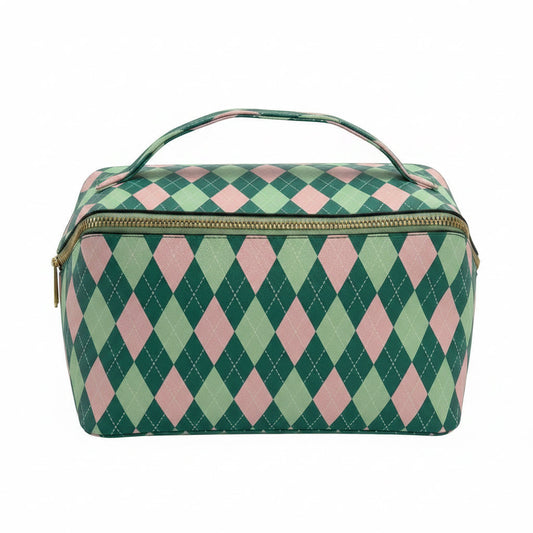 Mahjong Tile Bag: Jaunty Argyle