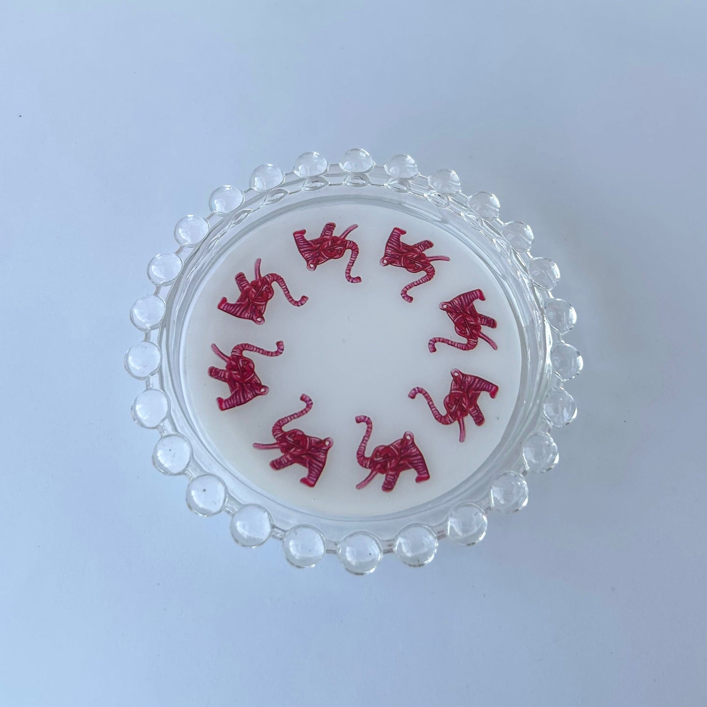 Pink Elephant Trinket Dish