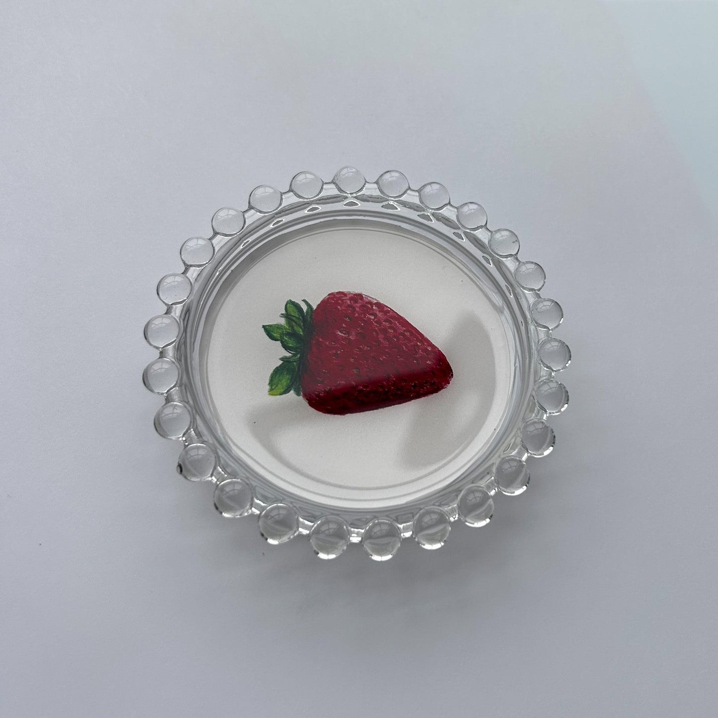 Strawberry Trinket Dish
