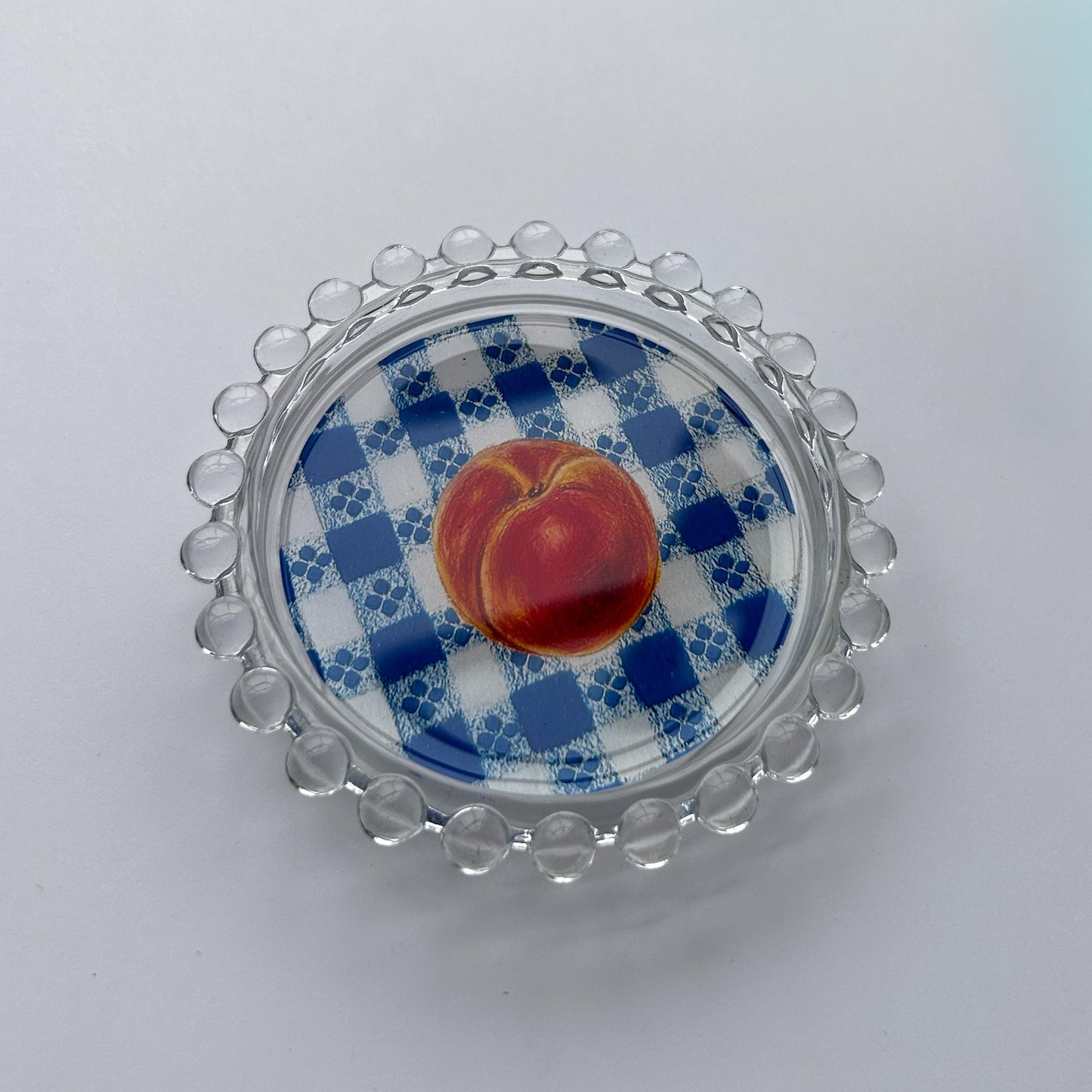 Peach Trinket Dish