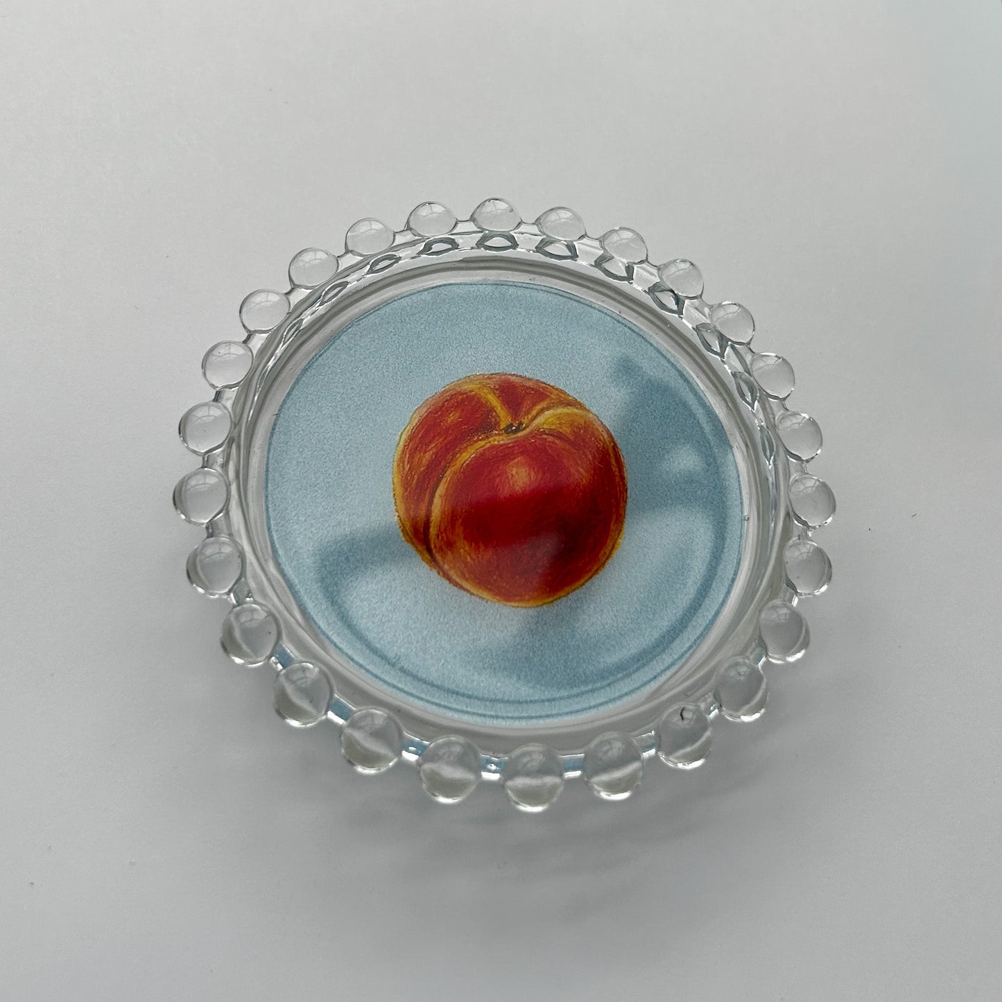 Peach Trinket Dish