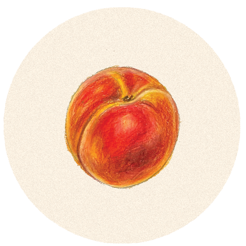 Peach Trinket Dish