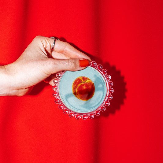 Peach Trinket Dish
