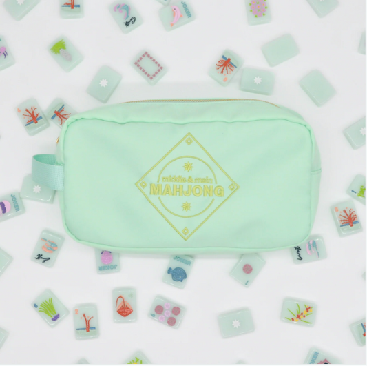 Middle + Main Barrier Island Tile Mahjong Set