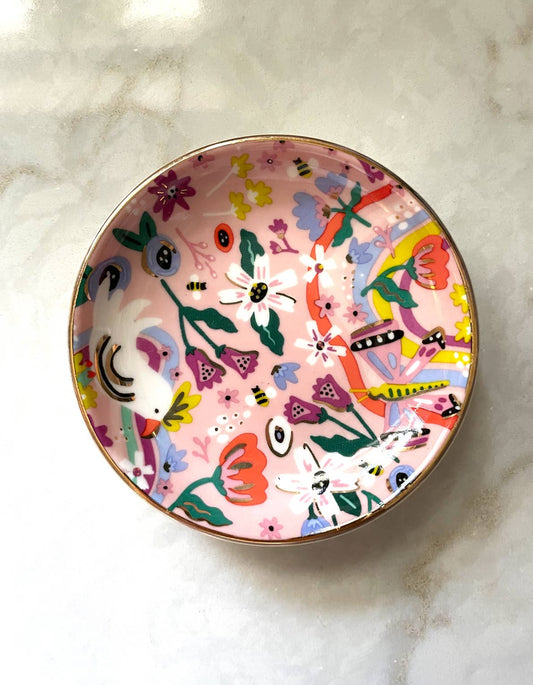 Butterfly Garden Dice Dish