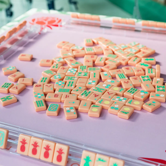Salmon Island Mahjong Tiles by The Mahjong House