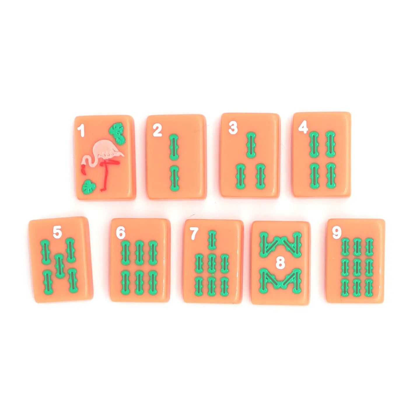 Salmon Island Mahjong Tiles by The Mahjong House