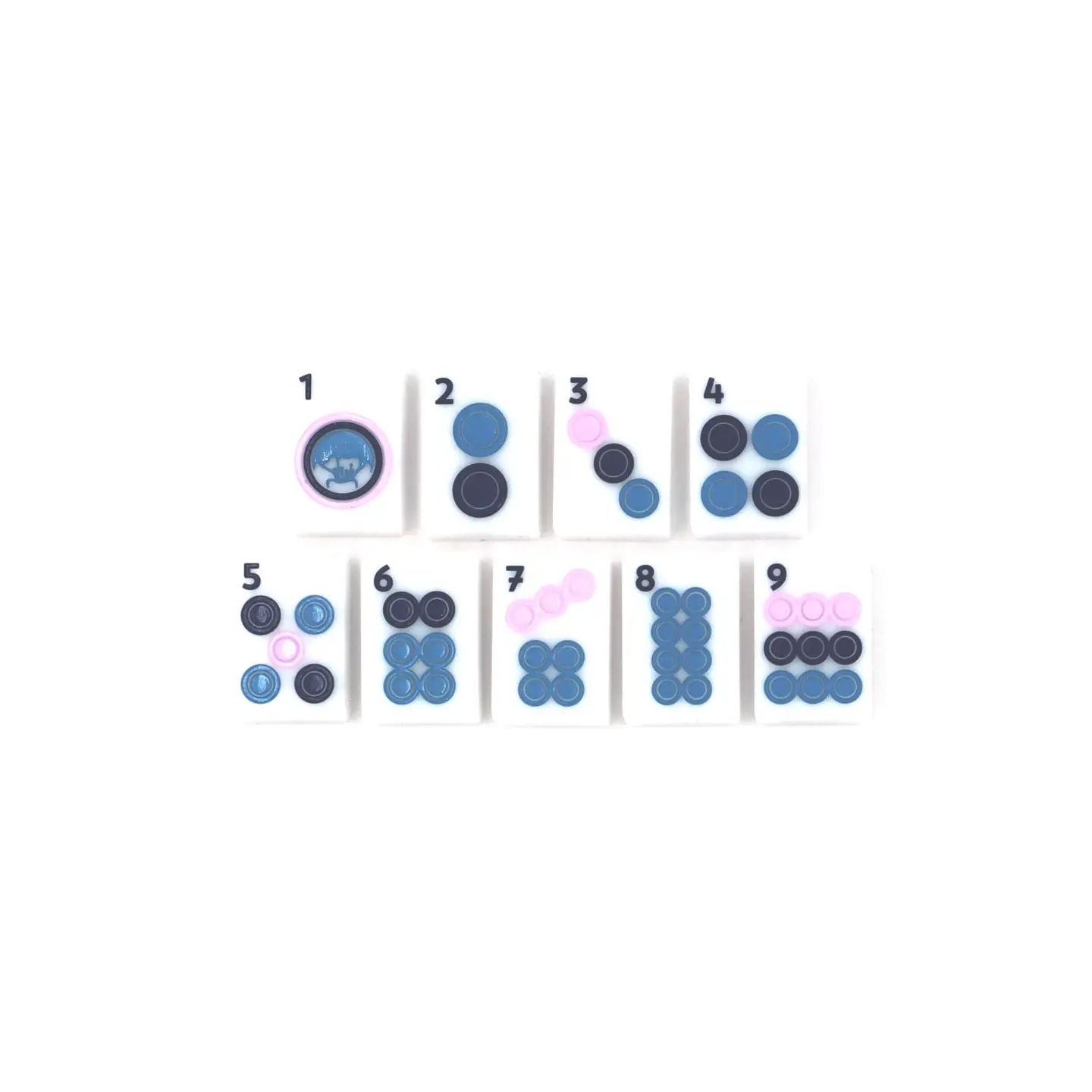 The House Tile Set, Navy