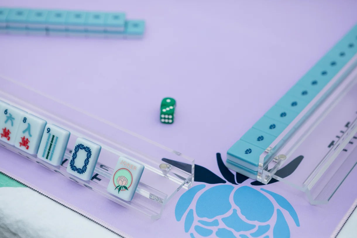 Clear Acrylic Magnetic Mahjong Racks (Set of Four)