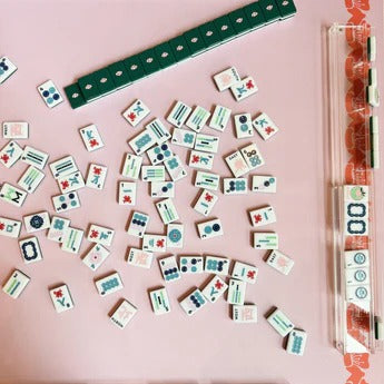 Clear Acrylic Magnetic Mahjong Racks (Set of Four)