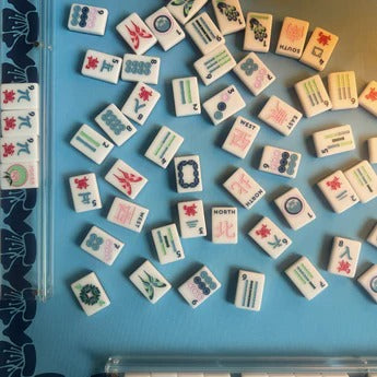 Clear Acrylic Magnetic Mahjong Racks (Set of Four)