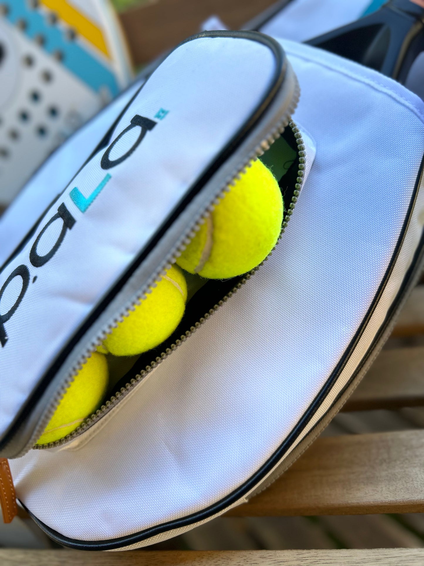 Padel Essentials White Bag – Lightweight & Functional
