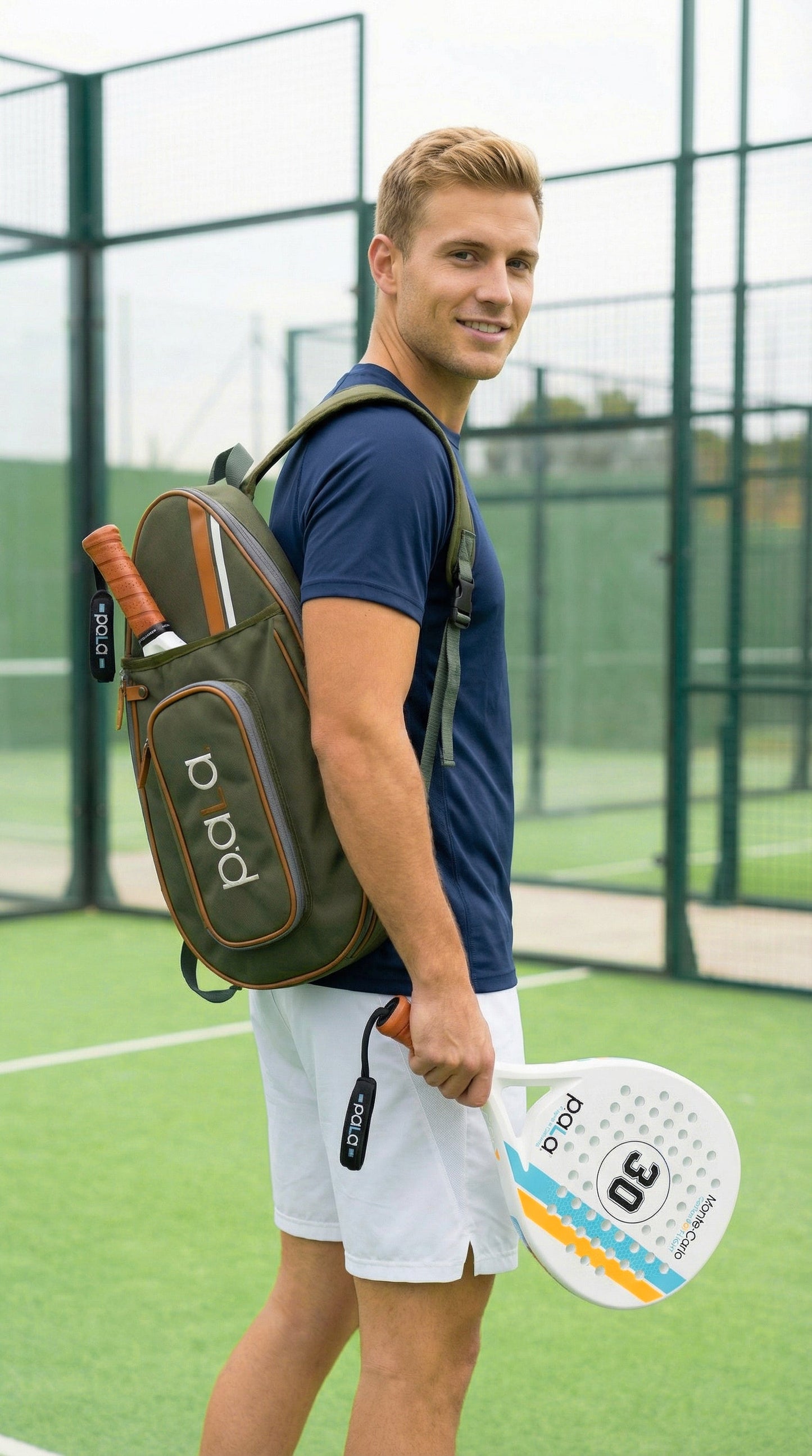 Padel Essentials Green Bag – Lightweight & Functional
